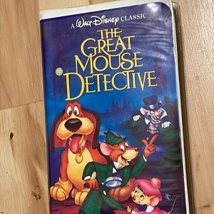 The Great Mouse Detective vhs tape, GUC